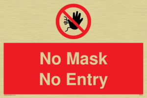 PP6181: No Mask No Entry