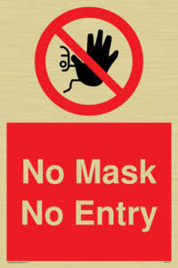 PP6181: No Mask No Entry