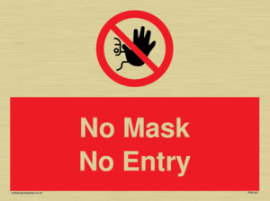 PP6181: No Mask No Entry
