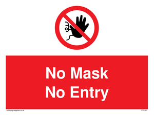 PP6181: No Mask No Entry