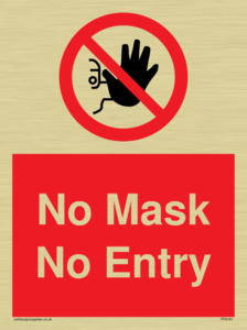 PP6181: No Mask No Entry