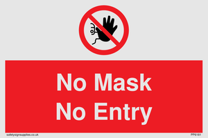 PP6181: No Mask No Entry