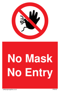 PP6181: No Mask No Entry