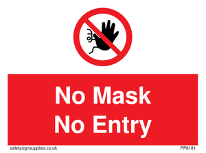 PP6181: No Mask No Entry