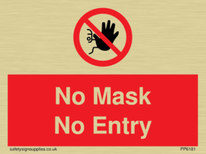 PP6181: No Mask No Entry