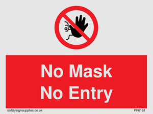 PP6181: No Mask No Entry
