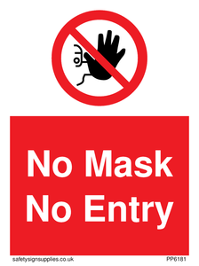 PP6181: No Mask No Entry