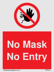 PP6181: No Mask No Entry