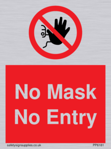 PP6181: No Mask No Entry