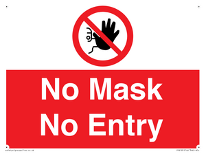 PP6181: No Mask No Entry