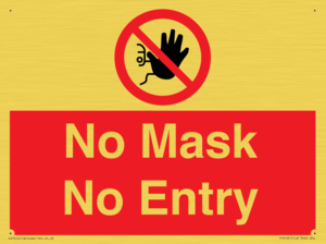 PP6181: No Mask No Entry