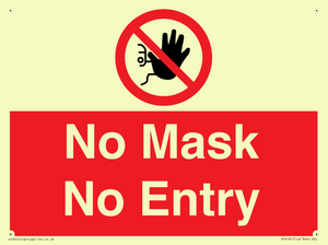 PP6181: No Mask No Entry