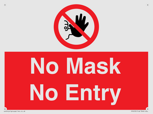 PP6181: No Mask No Entry