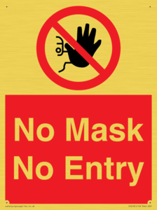 PP6181: No Mask No Entry