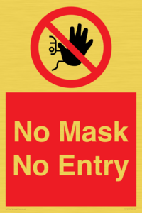 PP6181: No Mask No Entry