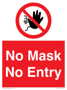 PP6181: No Mask No Entry