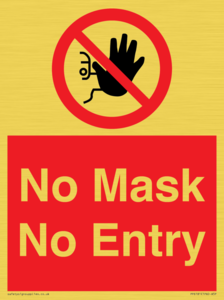 PP6181: No Mask No Entry