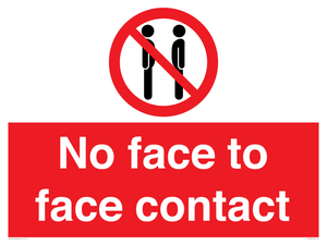 PP7749: No face to face contact