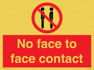PP7749: No face to face contact