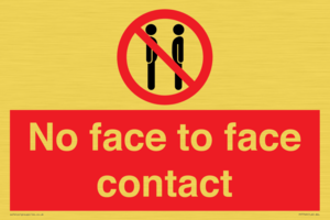 PP7749: No face to face contact