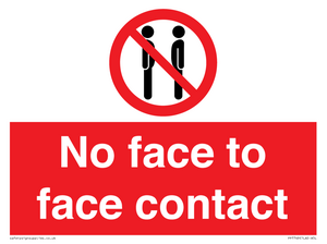 PP7749: No face to face contact