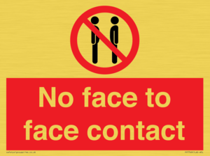 PP7749: No face to face contact