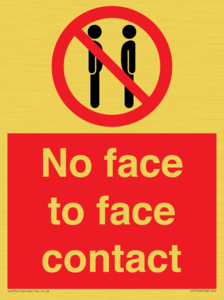 PP7749: No face to face contact