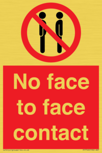 PP7749: No face to face contact