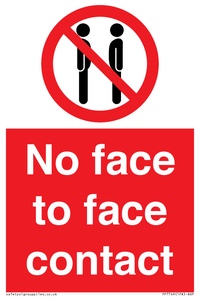 PP7749: No face to face contact