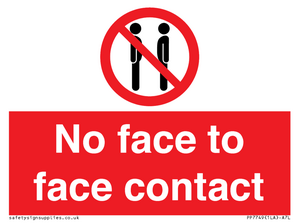 PP7749: No face to face contact