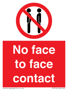PP7749: No face to face contact