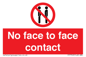 PP7749: No face to face contact
