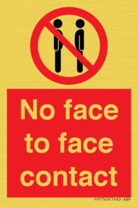 PP7749: No face to face contact