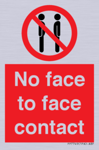 PP7749: No face to face contact