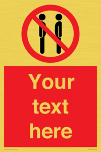 PP7758: Custom prohibition not face to face