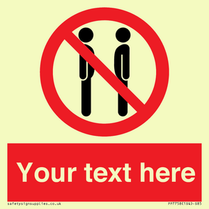 PP7758: Custom prohibition not face to face