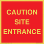 PR12787: CAUTION SITE ENTRANCE