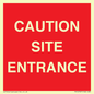 PR12787: CAUTION SITE ENTRANCE