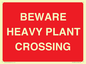 PR12789: BEWARE HEAVY PLANT CROSSING