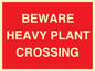 PR12789: BEWARE HEAVY PLANT CROSSING