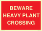 PR12789: BEWARE HEAVY PLANT CROSSING