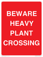 PR12789: BEWARE HEAVY PLANT CROSSING