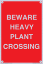 PR12789: BEWARE HEAVY PLANT CROSSING