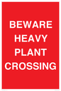 PR12789: BEWARE HEAVY PLANT CROSSING