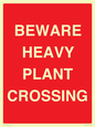 PR12789: BEWARE HEAVY PLANT CROSSING