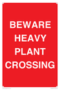 PR12789: BEWARE HEAVY PLANT CROSSING