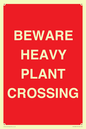 PR12789: BEWARE HEAVY PLANT CROSSING