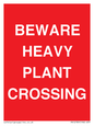 PR12789: BEWARE HEAVY PLANT CROSSING