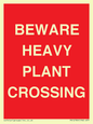 PR12789: BEWARE HEAVY PLANT CROSSING