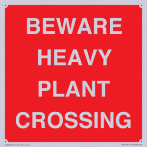 PR12789: BEWARE HEAVY PLANT CROSSING